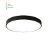 LED CEILING ROUND LIGHTING FIXTURE FINESSE R1-35 φ400*H50 35W 3xCCT-DIP SWITCH BLACK 2026110 VITO