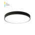 LED CEILING ROUND LIGHTING FIXTURE FINESSE R1-45 φ500*H50 45W 3xCCT-DIP SWITCH BLACK 2026120 VITO