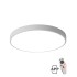 LED CEILING ROUND LIGHTING FIXTURE FINESSE R1-60 φ600*H50 60W DIMMABLE+MOBILE WHITE 2026090 VITO