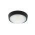 LED ВЪНШЕН ТЕХНИЧЕСКИ ОСВЕТИТЕЛ LUZ-BRN 25W 1700Lm 4000K (НЕУТРАЛНА СВЕТЛИНА) IP65 Φ270x93mm ЧЕРЕН ЦВЯТ 3401010 VITO