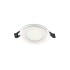 LED КРЪГЪЛ СТЪКЛЕН ПАНЕЛ ЗА ВГРАЖДАНЕ LENA-RG Φ100x40mm 6W 570Lm 4000K (НЕУТРАЛНА СВЕТЛИНА) 2023410 VITO, МОНТАЖЕН ОТВОР Φ75