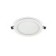 LED КРЪГЪЛ СТЪКЛЕН ПАНЕЛ ЗА ВГРАЖДАНЕ LENA-RG Φ160x40mm 12W 1128Lm 3000K (ТОПЛА СВЕТЛИНА) 2023430 VITO, МОНТАЖЕН ОТВОР Φ125