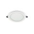 LED КРЪГЪЛ СТЪКЛЕН ПАНЕЛ ЗА ВГРАЖДАНЕ LENA-RG Φ200x40mm 16W 1520Lm 4000K (НЕУТРАЛНА СВЕТЛИНА) 2023470 VITO, МОНТАЖЕН ОТВОР Φ16