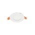 LED КРЪГЪЛ ТЪНЪК ПАНЕЛ ЗА ВГРАЖДАНЕ LENA-RX Φ120x20mm 6W 570Lm 4000K (НЕУТРАЛНА СВЕТЛИНА) БЯЛ ЦВЯТ 2023920 VITO, МОНТАЖЕН ОТВОР