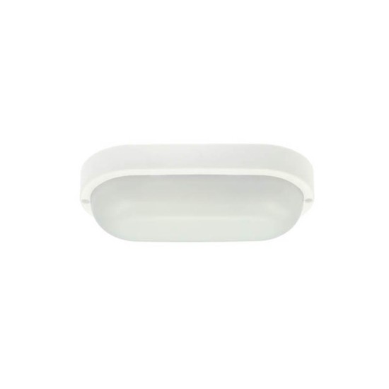 LUZ-BO LED BULKHEAD 12W 4000K IP65 4000K (НЕУТРАЛНА СВЕТЛИНА) 205x105x54mm БЯЛ ЦВЯТ 3400850 VITO