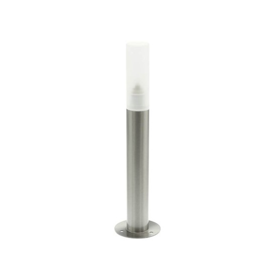 OUTDOOR GARDEN LIGHT WITH POLE HAMBURG-B30 1xG9 IP44 Φ75xΦ35x300mm NICKEL MAT 3241530 VITO